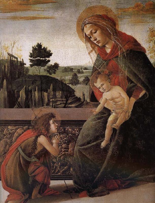 Sandro Botticelli Our Lady of John son and salute